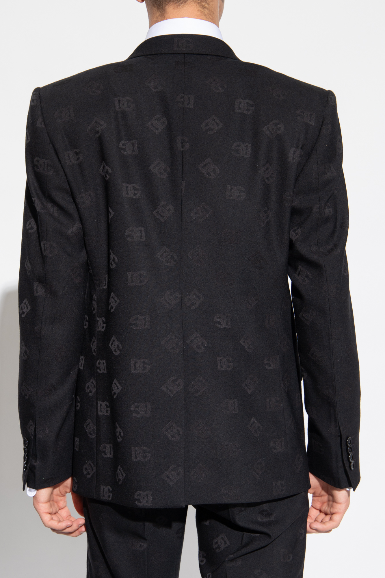 Black Blazer with logo Dolce & Gabbana - Vitkac AS